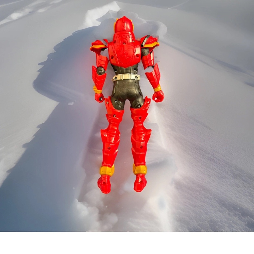 Power Rangers Dino Fury Red Ranger 2021 Hasbro 12 Inch Action Figure - Picture 5 of 6